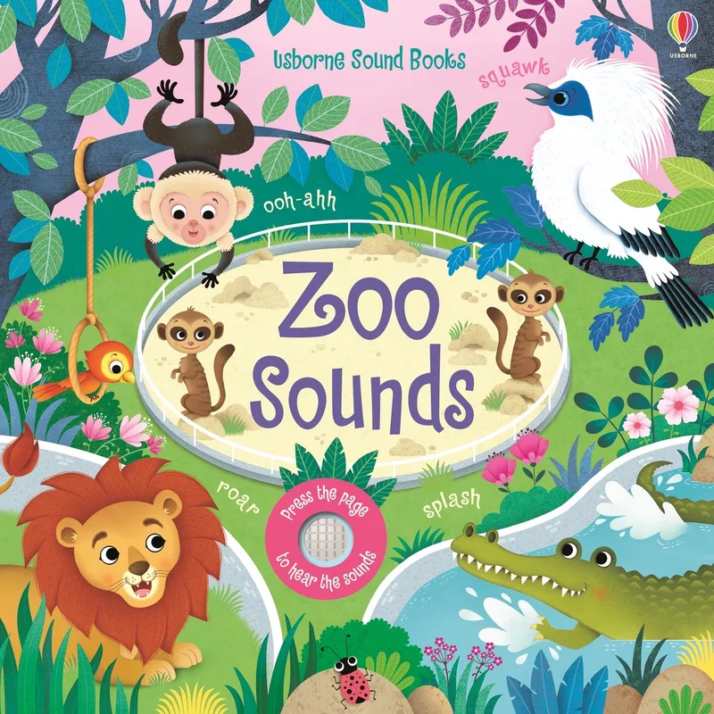 Zoo Sounds von Usborne – Buchfoto