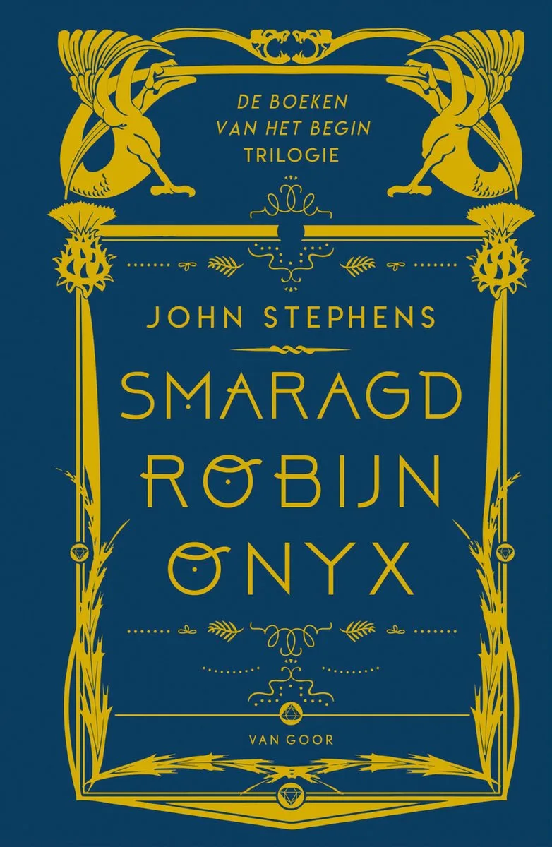 De boeken van het Begin-trilogie von Van Goor – Buchfoto