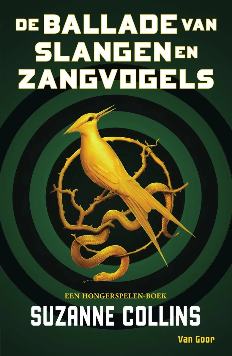 De Hongerspelen - De ballade van slangen en zangvogels van Van Goor – boekfoto