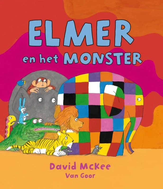 Elmer en het monster von Van Goor – Buchfoto