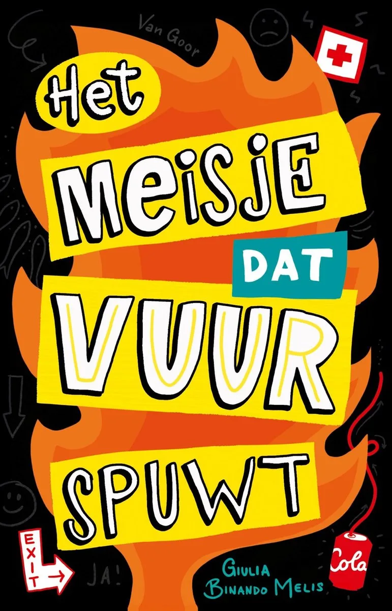 Het meisje dat vuur spuwt von Van Goor – Buchfoto