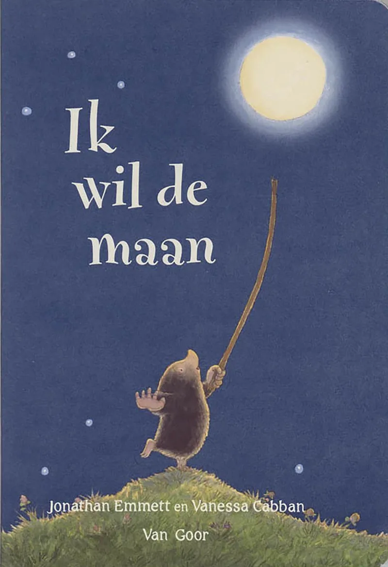 Ik wil de maan de Van Goor – photo du livre