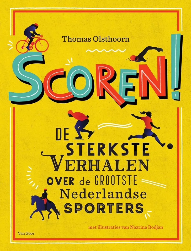 Scoren! van Van Goor – boekfoto
