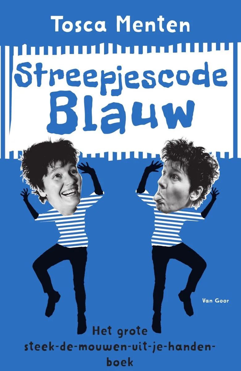 Streepjescode Blauw von Van Goor – Buchfoto