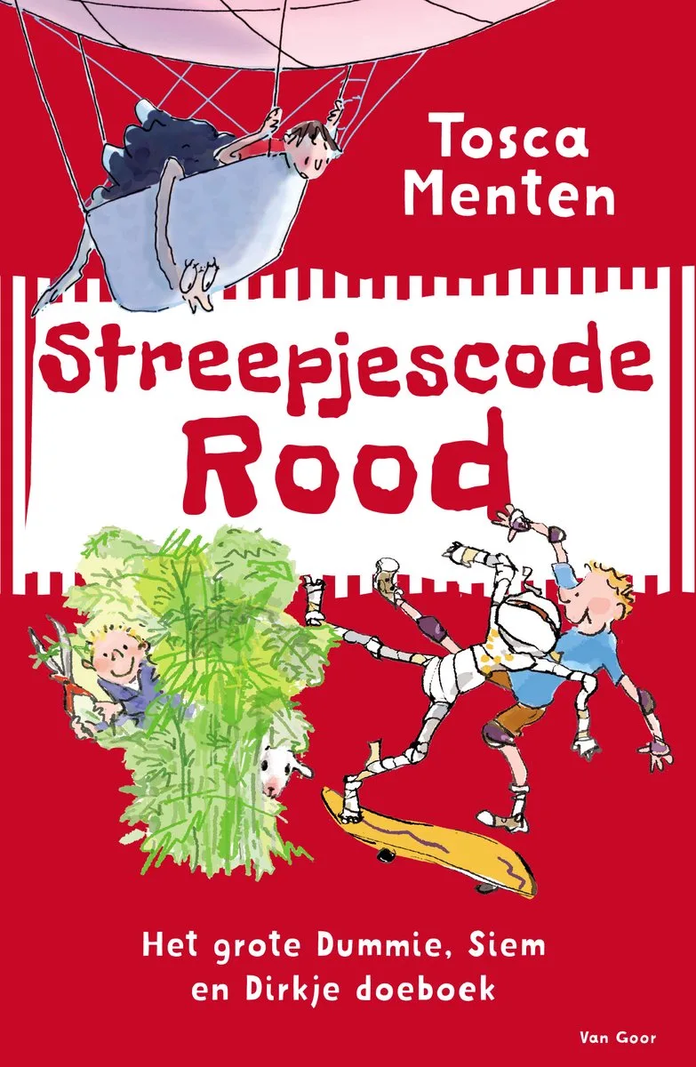 Streepjescode Rood van Van Goor – boekfoto