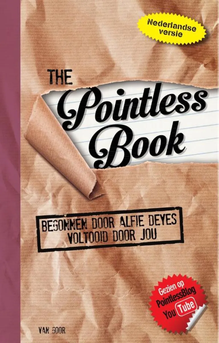 The Pointless Book von Van Goor – Buchfoto