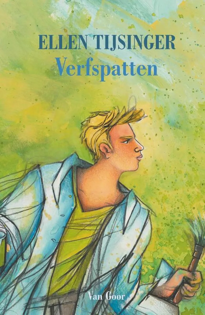 Verfspatten van Van Goor – boekfoto