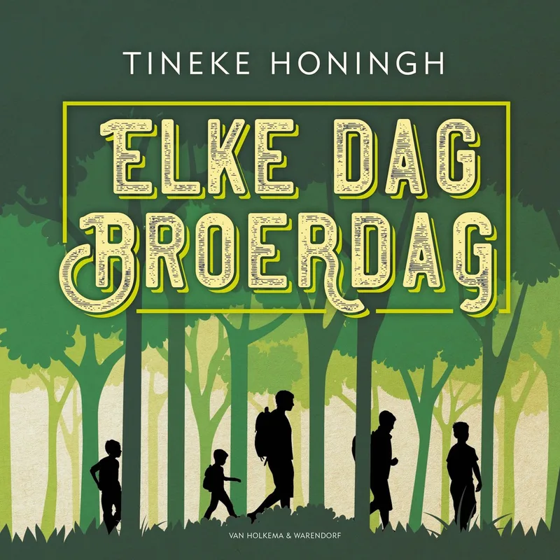 Elke dag broerdag de Van Holkema & Warendorf – photo du livre
