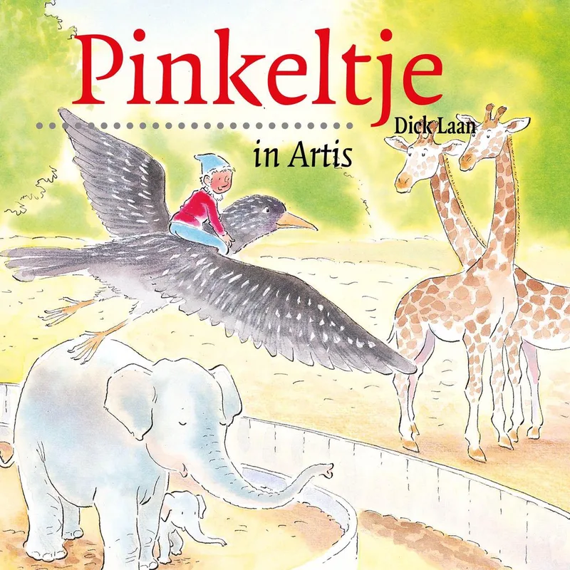 Pinkeltje in Artis de Van Holkema & Warendorf – photo du livre