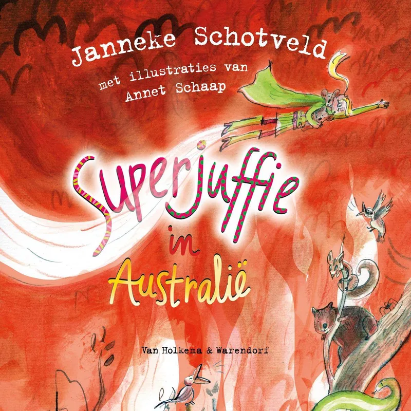 Superjuffie in Australië van Van Holkema & Warendorf – boekfoto
