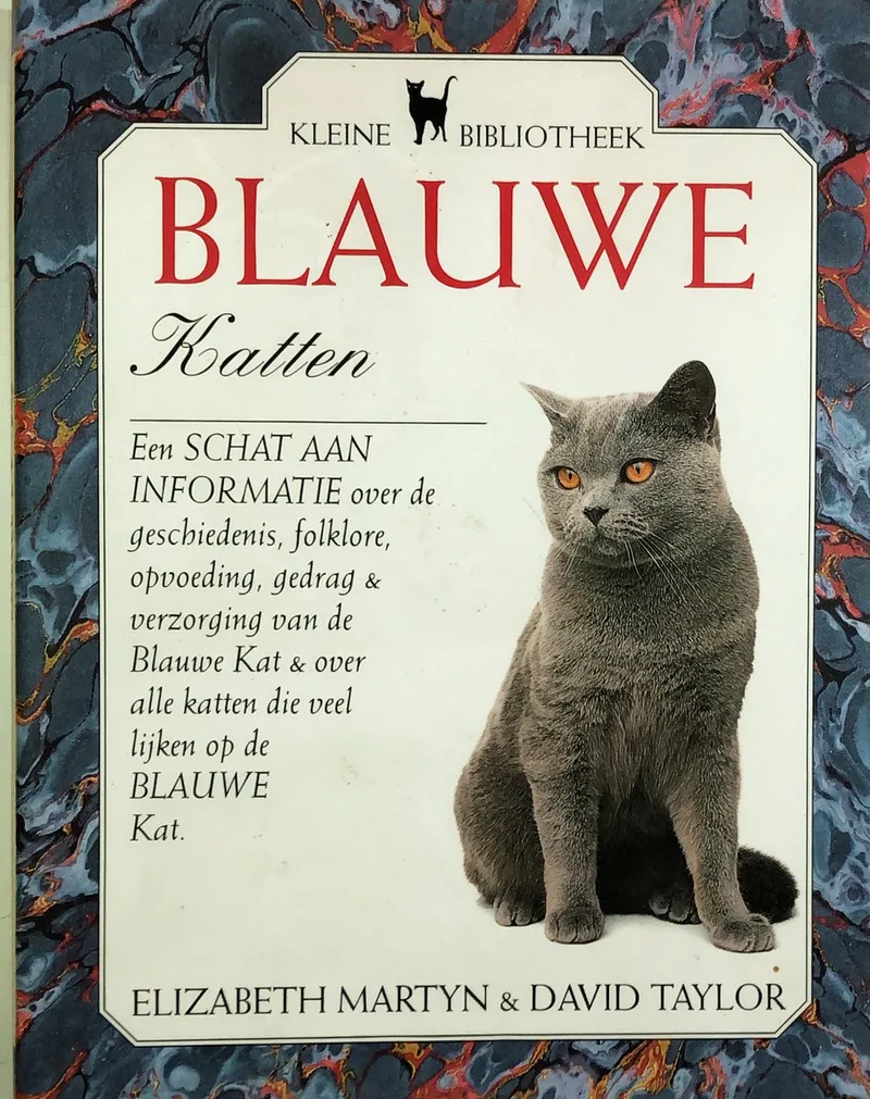 Blauwe katten van VBK – boekfoto