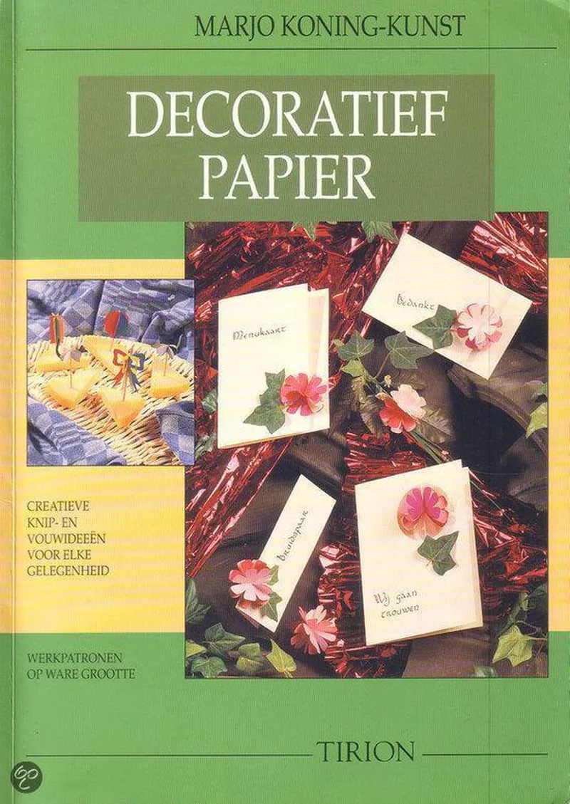 DECORATIEF PAPIER van VBK – boekfoto