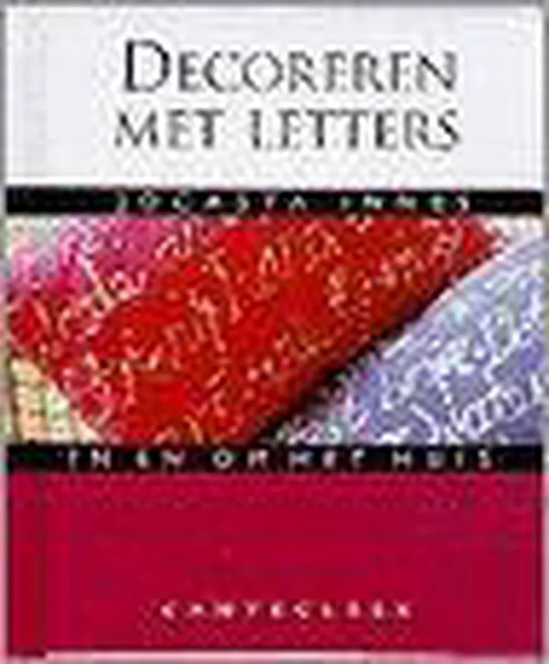 Decoreren met letters fra VBK – billede af bogen