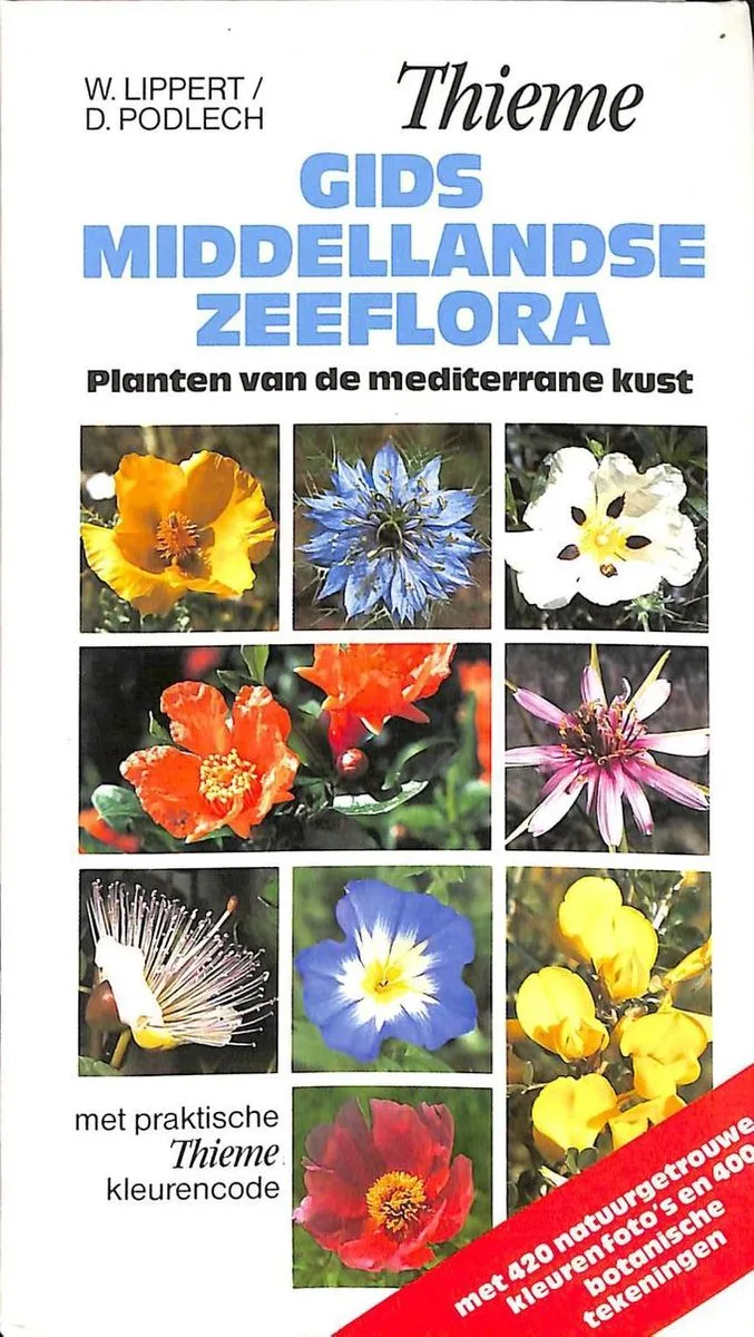Gids Middellandse zeeflora von VBK – Buchfoto