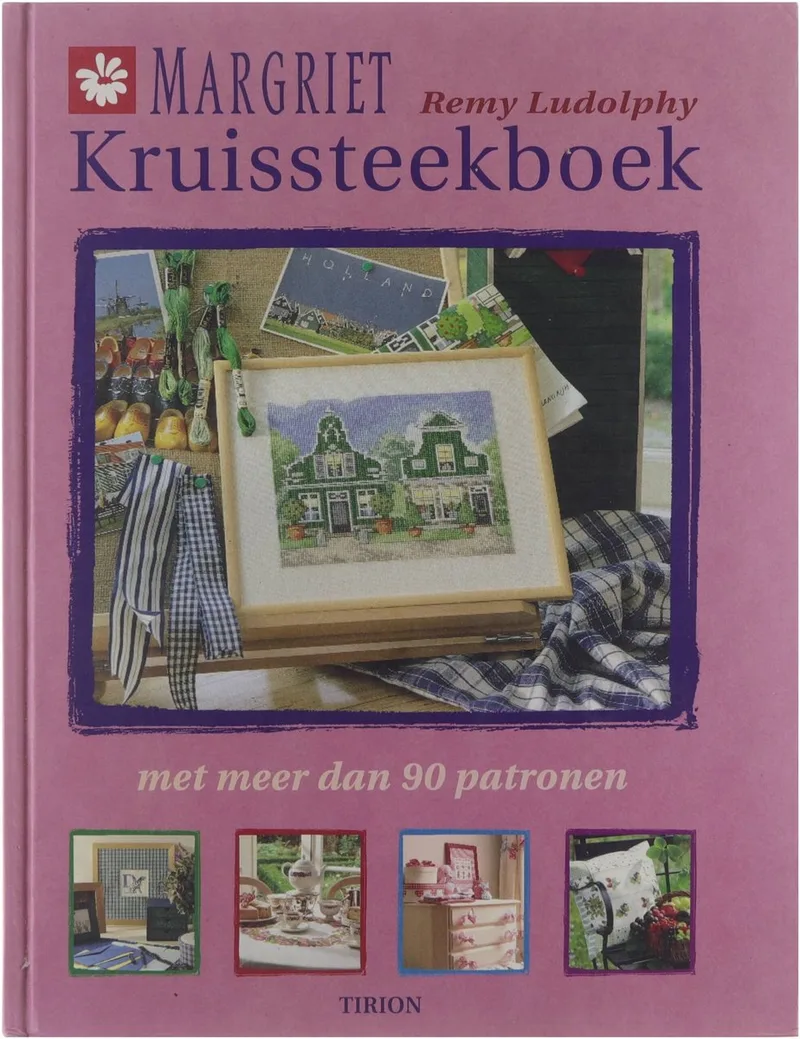 Groot Margriet Kruissteekboek van VBK – boekfoto