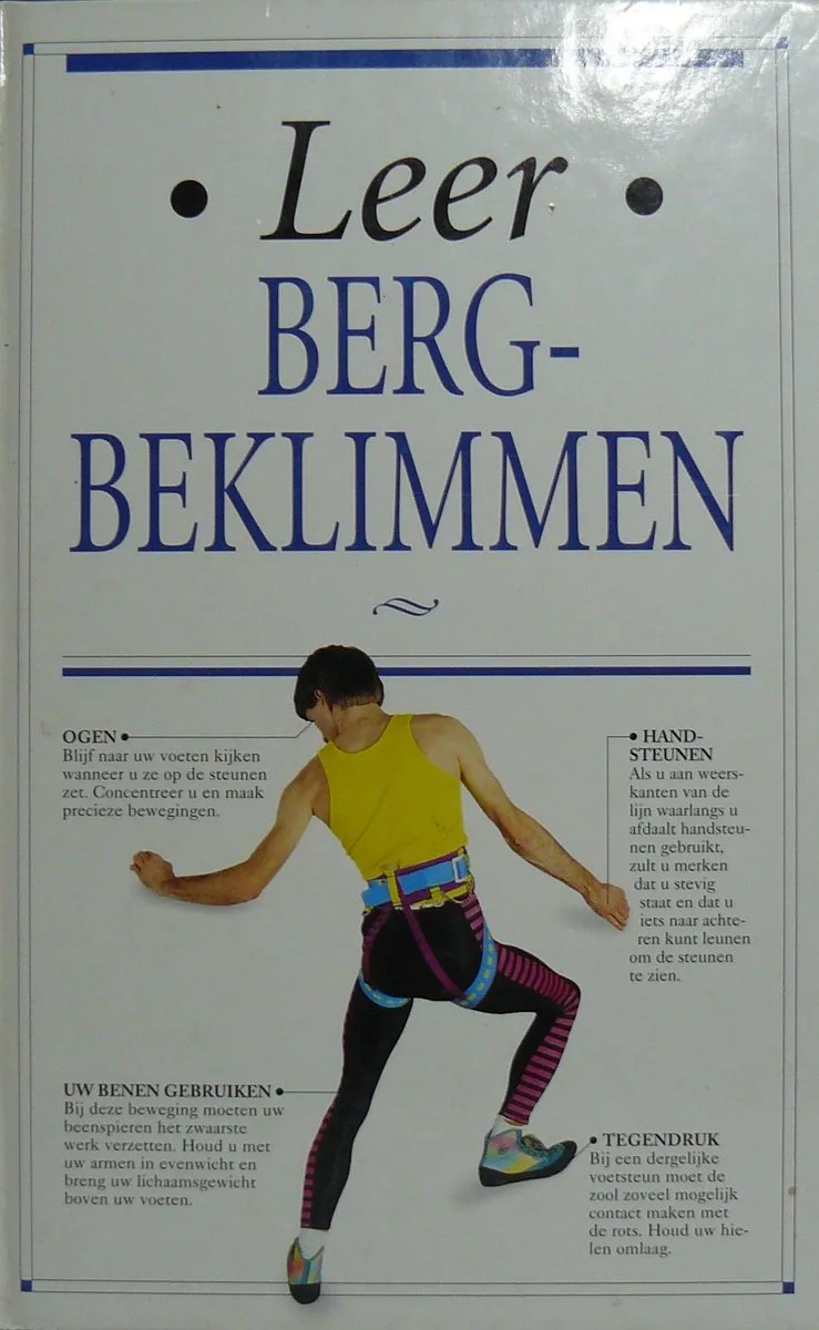 Leer bergbeklimmen de VBK – photo du livre