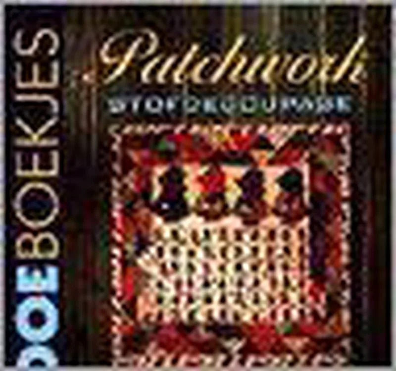 Patchwork stofdecoupage. doeboekje de VBK – photo du livre