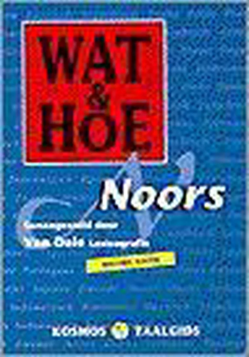 Wat En Hoe Noors Taalgids von VBK – Buchfoto