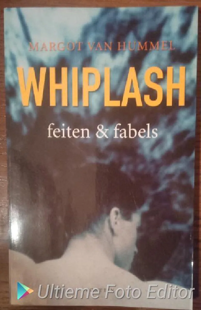 Whiplash van VBK – boekfoto