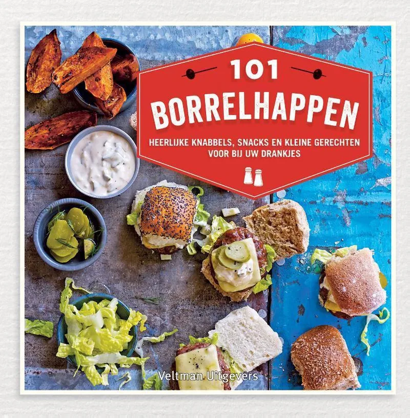 101 borrelhappen von Veltman – Buchfoto