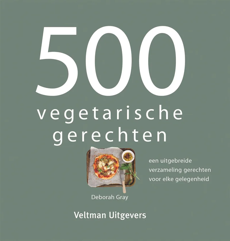 500 vegetarische gerechten van Veltman – boekfoto