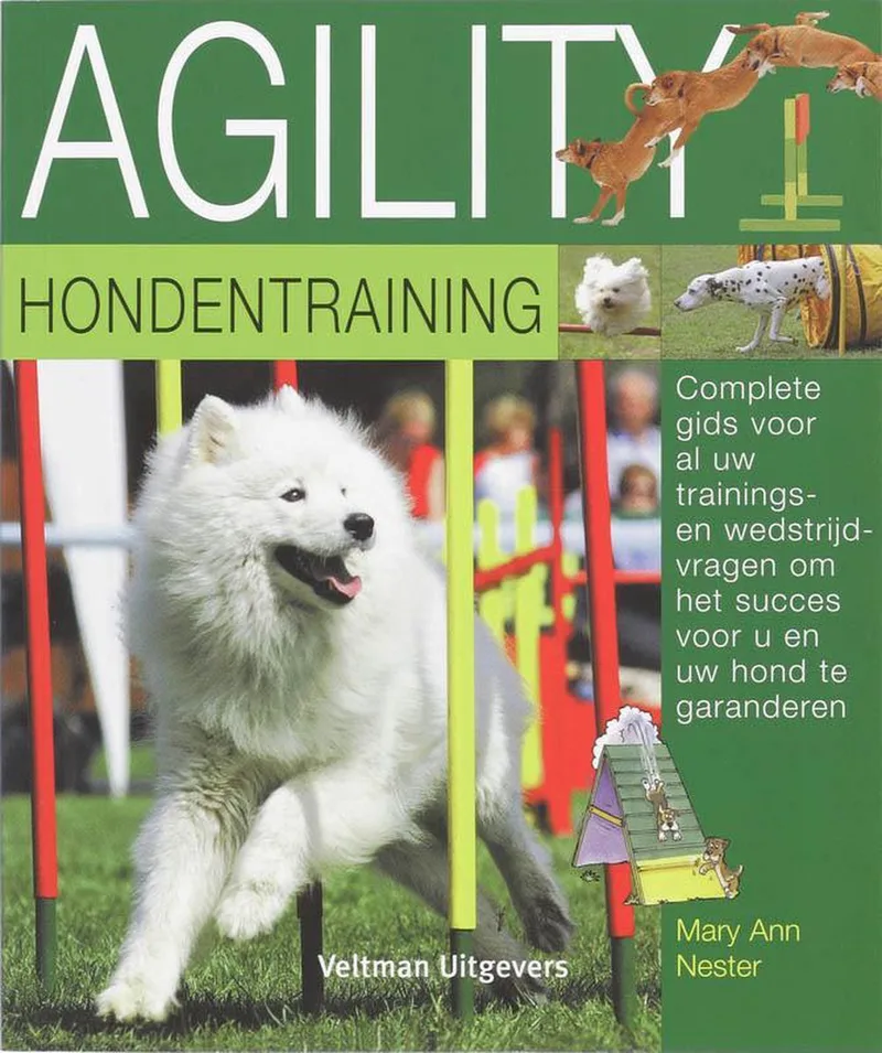 Agility Hondentraining fra Veltman – billede af bogen