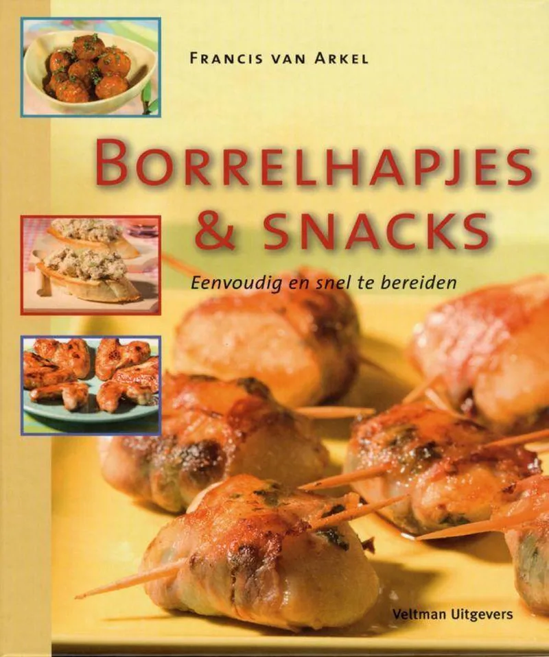 Borrelhapjes En Snacks von Veltman – Buchfoto