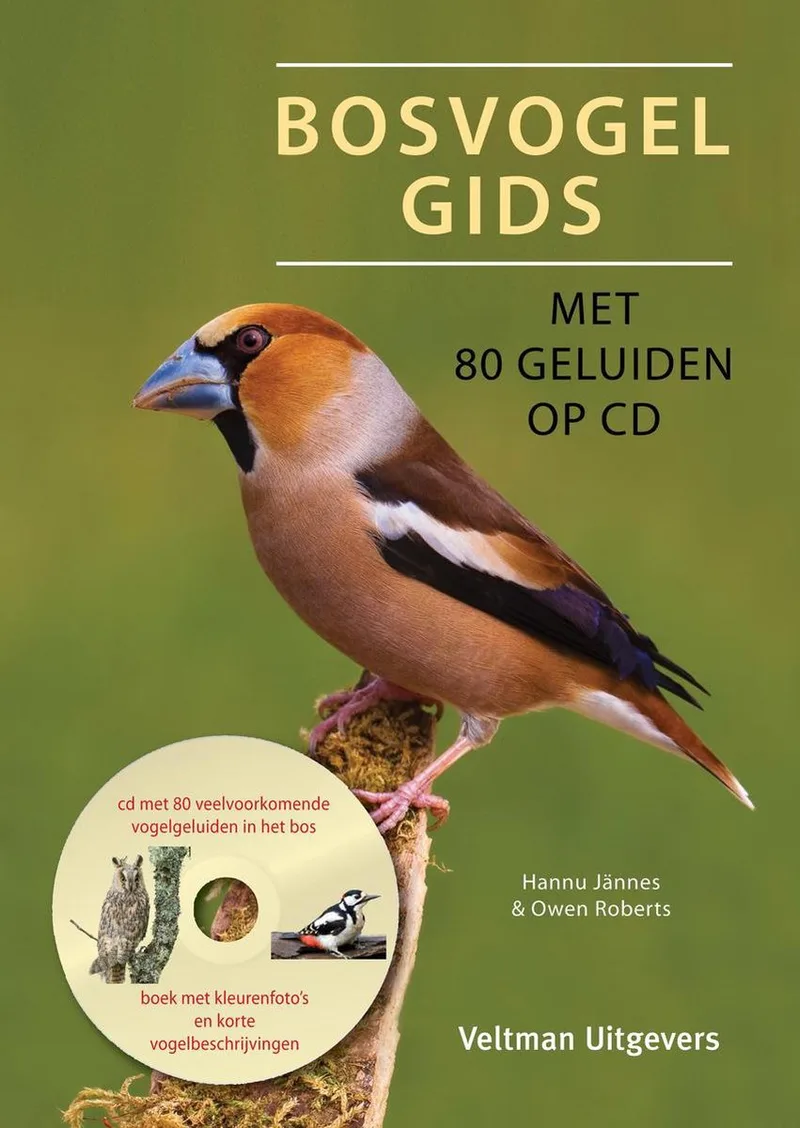 Bosvogelgids von Veltman – Buchfoto