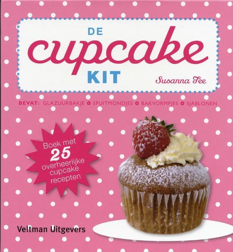 De cupcakekit von Veltman – Buchfoto