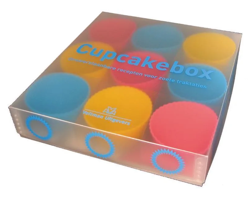 De cupcakesbox von Veltman – Buchfoto