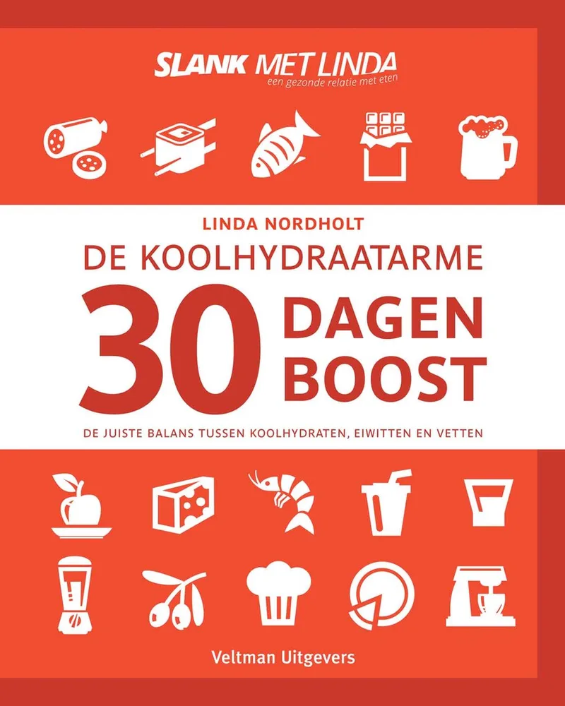 De koolhydraatarme 30 dagen boost von Veltman – Buchfoto