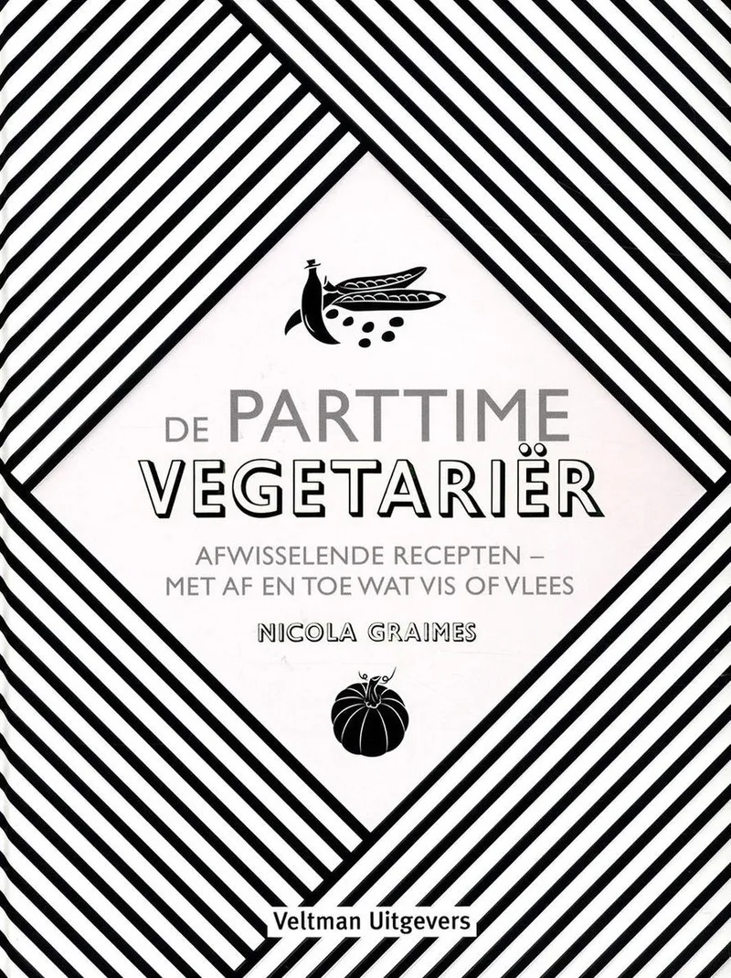 De parttime vegetarier von Veltman – Buchfoto