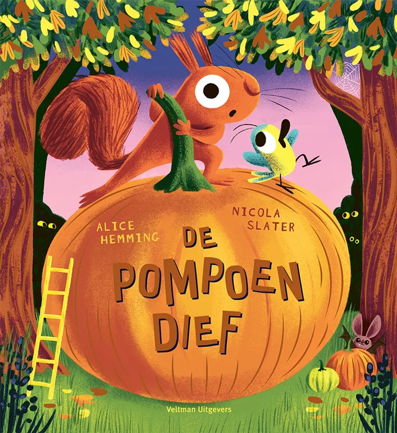De pompoendief van Veltman – boekfoto 1 van 2