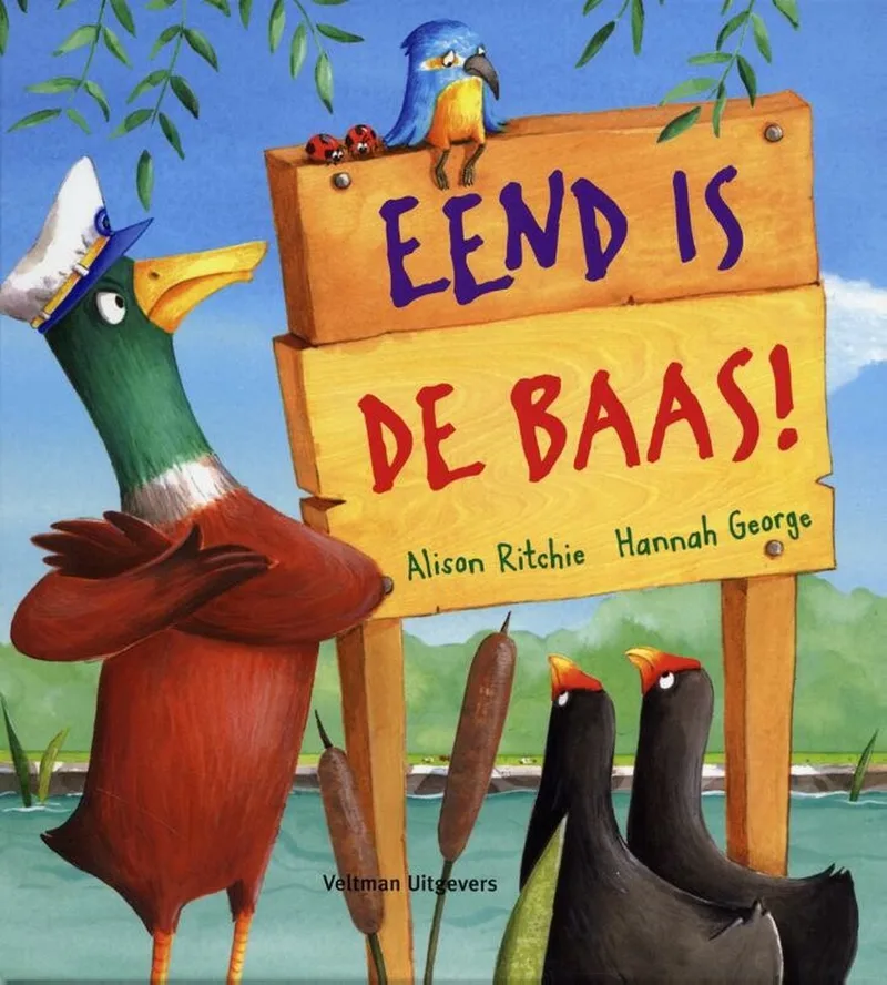 Eend is de baas! fra Veltman – billede af bogen