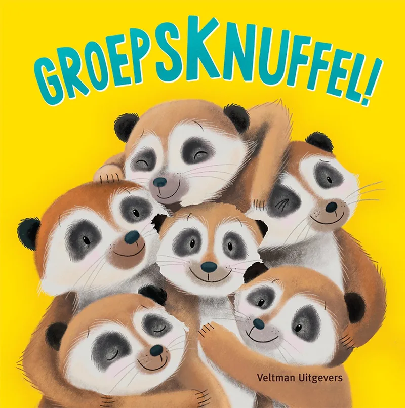 Groepsknuffel! von Veltman – Buchfoto