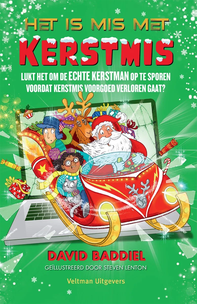 Het is mis met Kerstmis von Veltman – Buchfoto