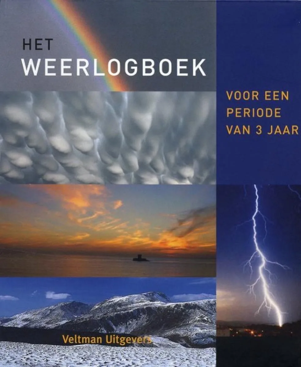 Het weerlogboek fra Veltman – billede af bogen