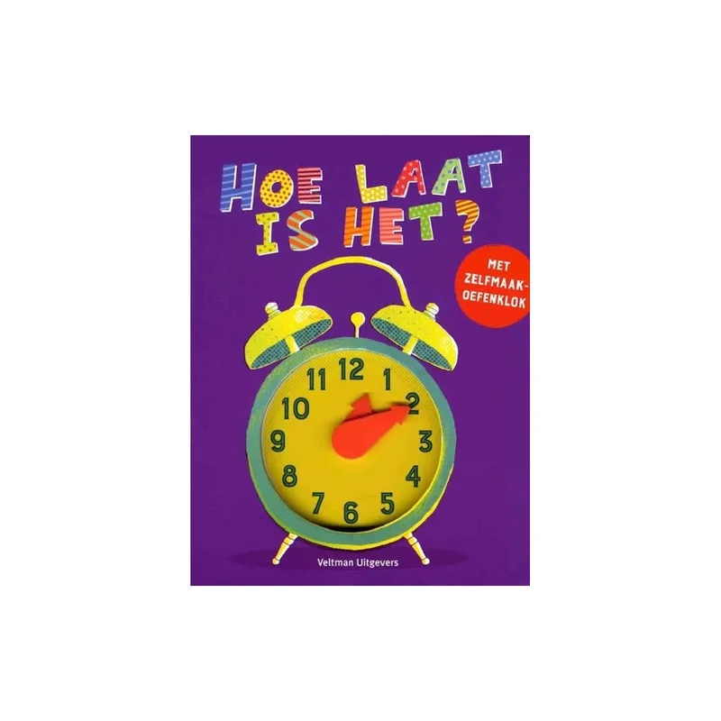 Hoe laat is het? von Veltman – Buchfoto