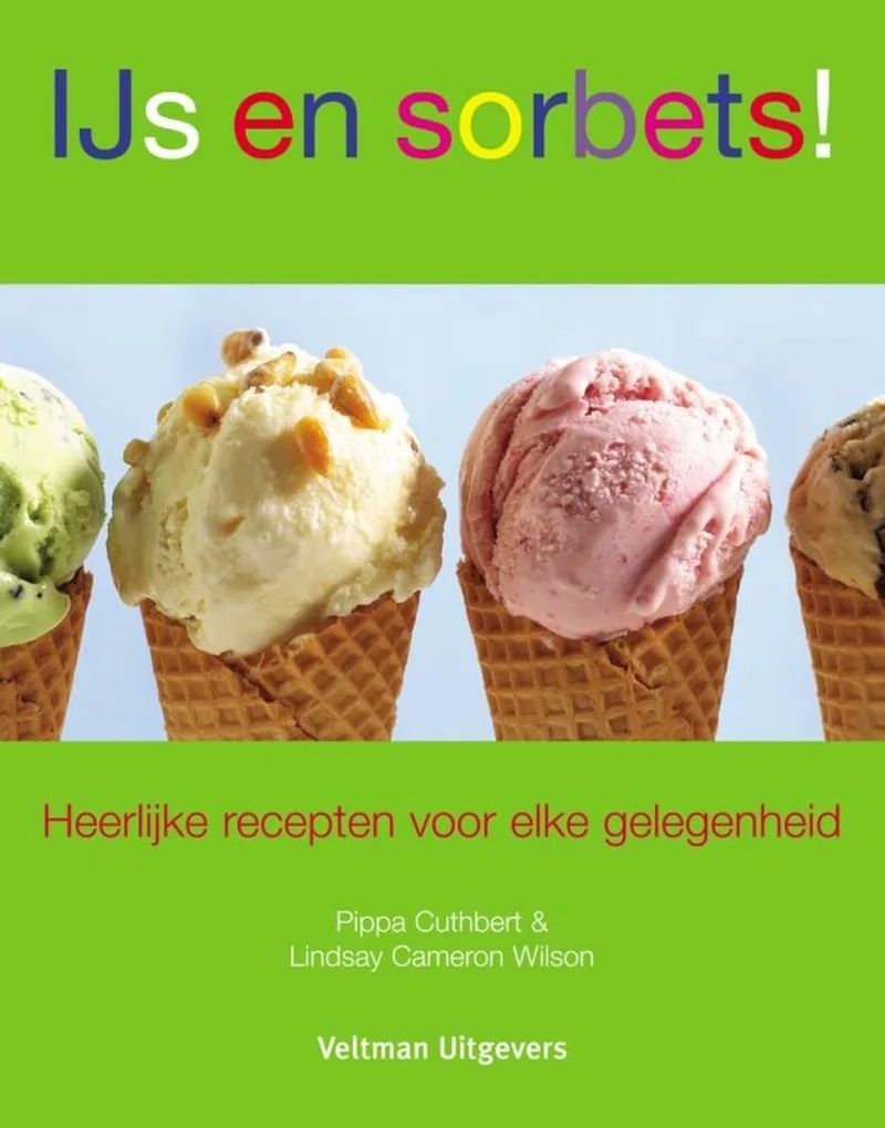 IJs en sorbets! von Veltman – Buchfoto