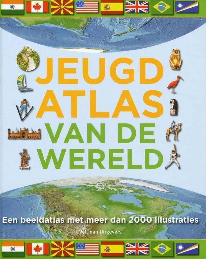 Jeugdatlas van de wereld von Veltman – Buchfoto