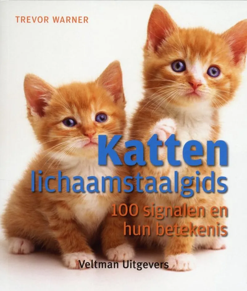 Kattenlichaamstaalgids van Veltman – boekfoto