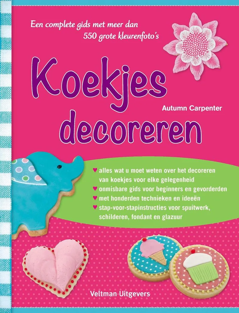 Koekjes decoreren de Veltman – photo du livre