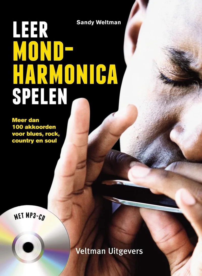 Leer mondharmonica spelen von Veltman – Buchfoto