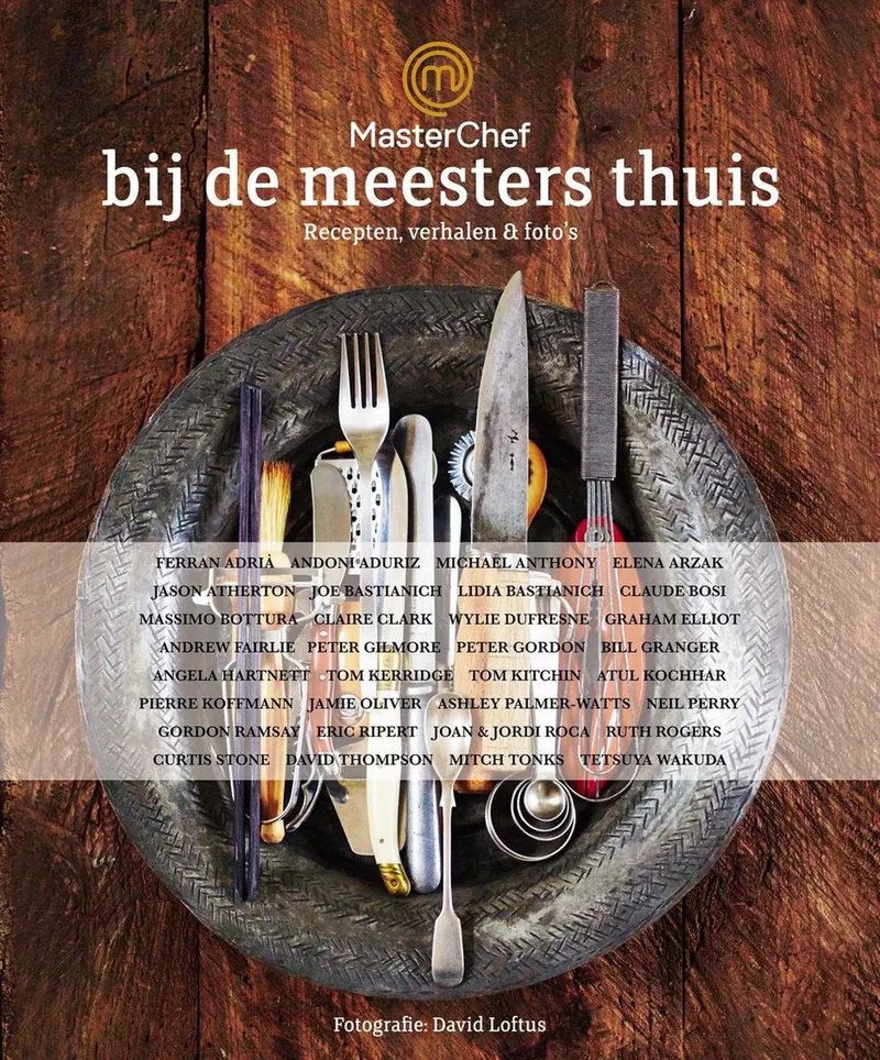 Masterchef - bij de meesters thuis von Veltman – Buchfoto