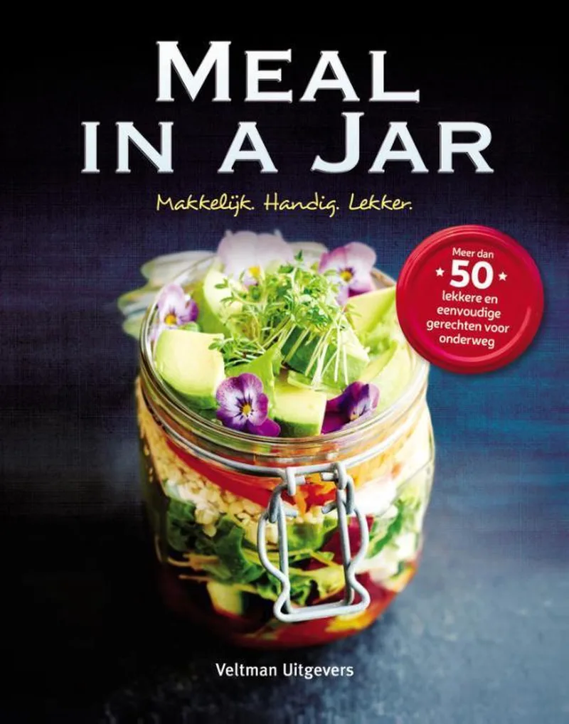Meal in a jar fra Veltman – billede af bogen