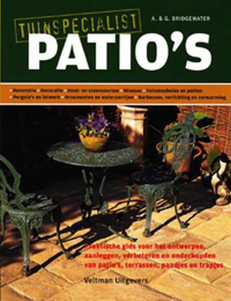 Patio's by Veltman – book photo