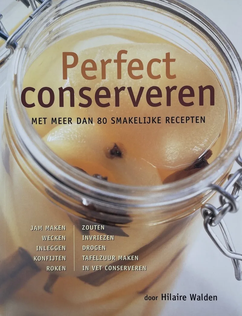 Perfect Conserveren von Veltman – Buchfoto
