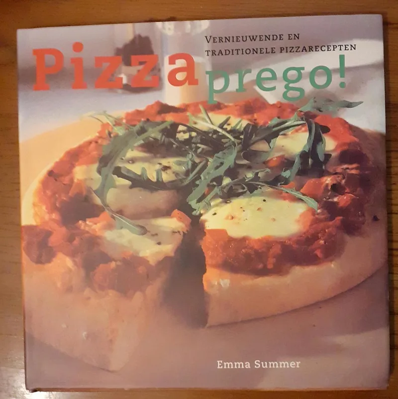 Pizza Prego van Veltman – boekfoto