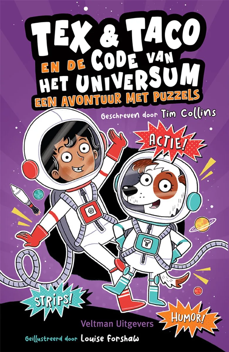 Tex & Taco - en de Code van het Universum von Veltman – Buchfoto