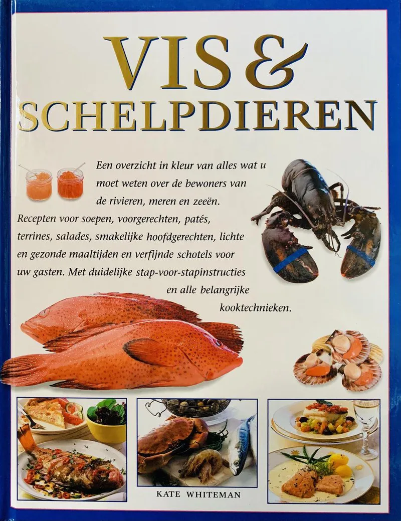 Vis En Schelpdieren van Veltman – boekfoto